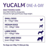 YuMOVE Chewies One a Day Dog Calming Supplement Medium Dog 30 per pack GOODS M&S