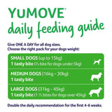 Yumove Chewies One a Day Dog Joint Supplement Medium Dog 30 per pack GOODS M&S