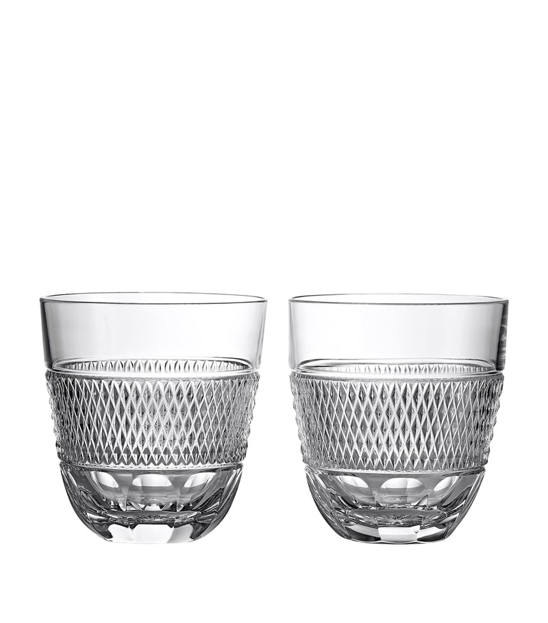Waterford Copper Coast crystal tumblers set of 2 (British brand)