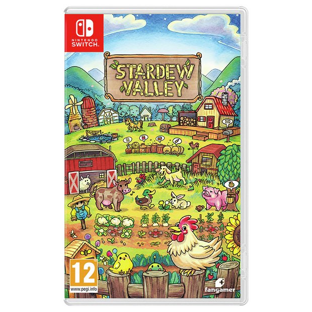 Stardew Valley farming simulation game for Nintendo Switch, UK version