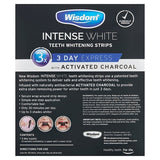 Wisdom Intense White Teeth Whitening Strips Charcoal GOODS Superdrug