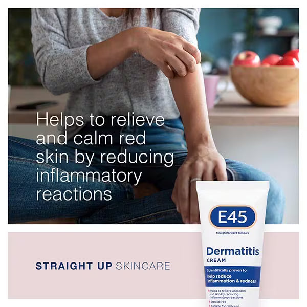 E45 Dermatitis Relief Cream 50ml - British product
