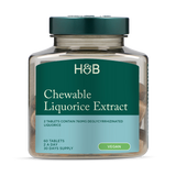 Holland & Barrett Holland & Barrett Chewable Liquorice 760mg 60 Tablets Food Supplement- Buy online at McGrocer