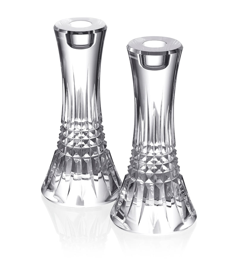 Waterford Lismore Diamond candlestick 17cm (British brand)