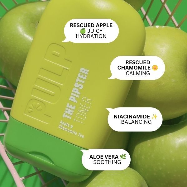PULP The Pipster Toner 100ml rescued apple (British brand)