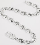 Tateossian sterling silver marine link chain bracelet (British brand)