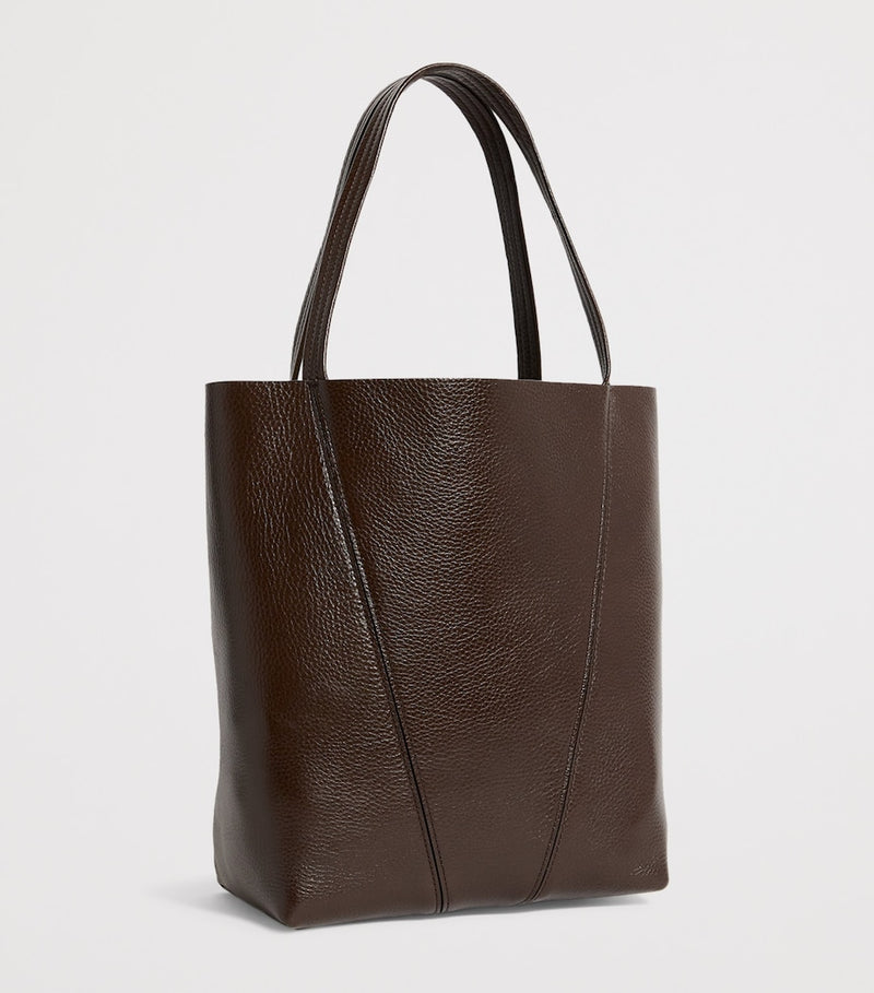 Chloé medium calfskin spin tote bag leather, UK version