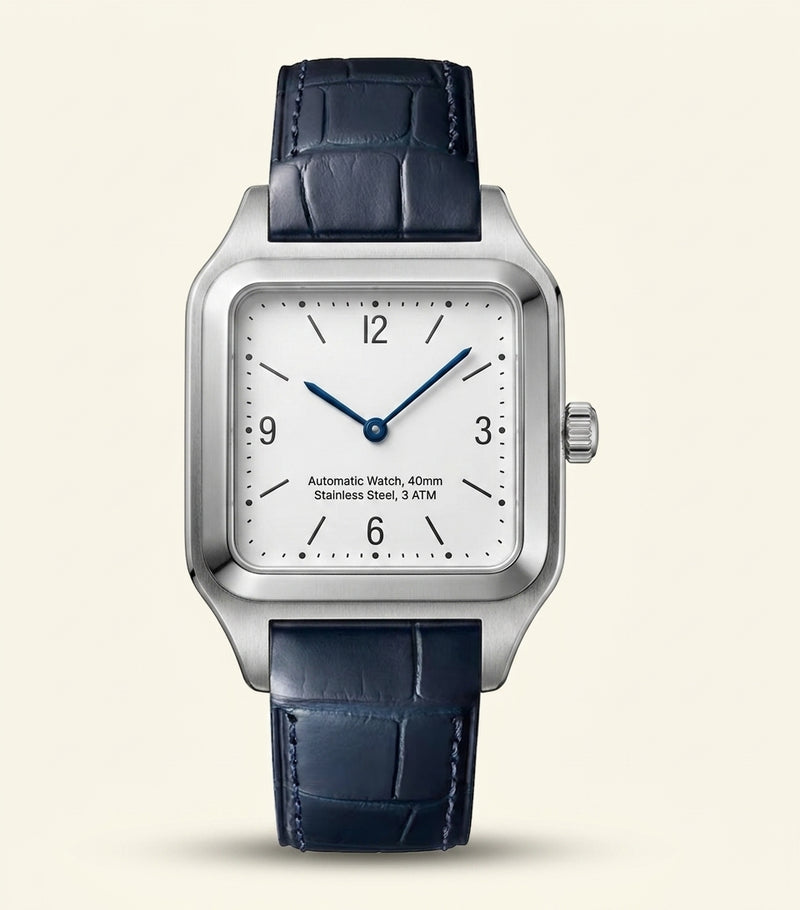 Cartier yellow gold Santos-Dumont watch 31.4mm, imported from the UK