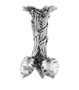 Harrods Christofle Silver-Plated Bunch Of Carrots Vase (10.5cm)- Buy online at McGrocer