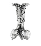 Christofle silver-plated Bunch of Carrots vase 10.5cm - British product