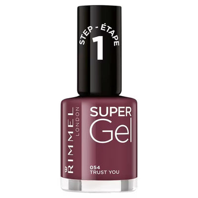 Rimmel Super Gel Nail Polish Purple Splash Gel Varnish