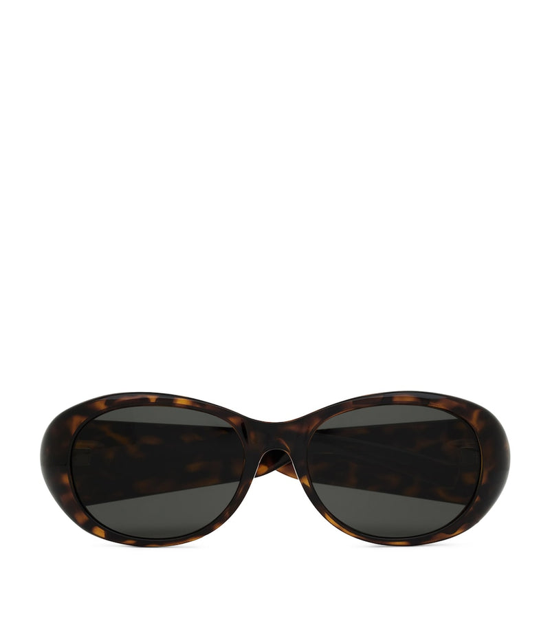 Timeless Gold-Tone Sunglasses with Recycled Acetate Frame