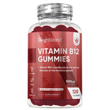 Superdrug WeightWorld Vitamin B12 Gummies - Natural Pomegranate Flavour - 120 Gummies (4 Months Supply)- Buy online at McGrocer