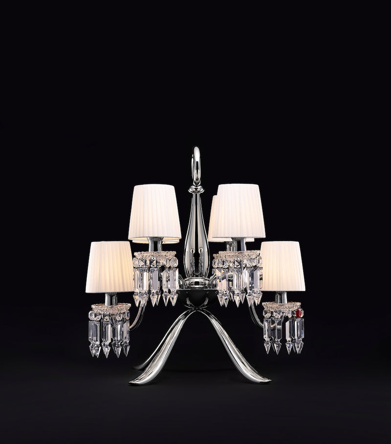 Baccarat Zénith Nomade 6-light crystal chandelier (British brand)