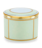 GINORI 1735 porcelain trinket box verde, UK version