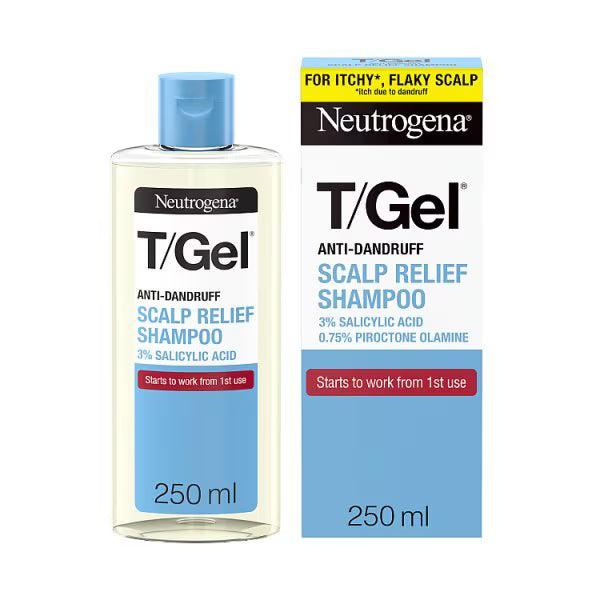 Neutrogena T Gel Anti Dandruff Shampoo 250ml, imported from the UK
