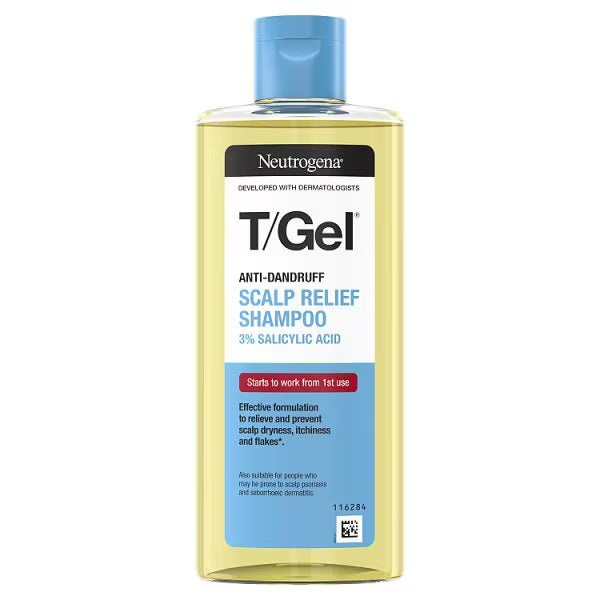 Neutrogena T Gel Anti Dandruff Shampoo 250ml, imported from the UK