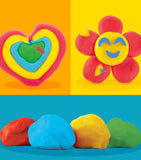 Play-Doh Starter Set modelling compound with 4 tubs, UK version