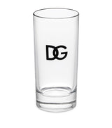 Harrods Set of 2 Logo Glasses with Retro Design, 14cm Height- Buy online at McGrocer