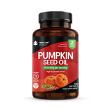 Holland & Barrett Pumpkin Seed Oil Softgels Dietary Supplement 120 Softgels- Buy online at McGrocer