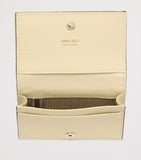 Jimmy Choo Curve Nello leather wallet with monogram, British brand