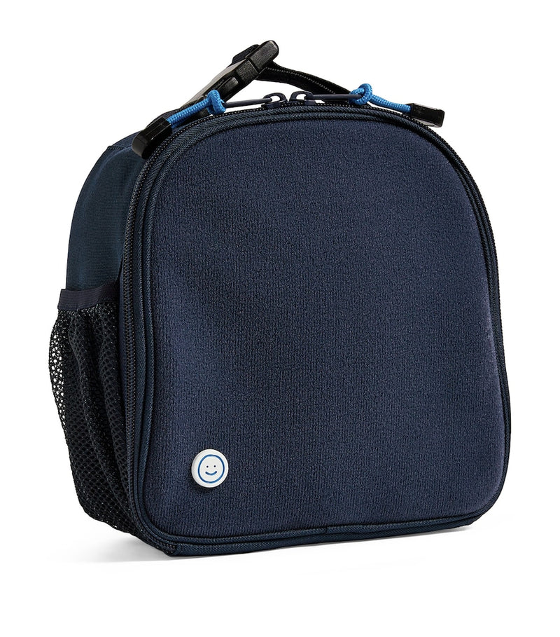 Becco Bags customisable lunch box with patches (British brand)
