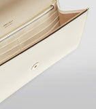 Jimmy Choo Leather Emmie Clutch Bag, imported from the UK