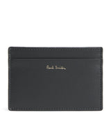 Harrods Paul Smith Leather Signature Stripe Card Holder- Buy online at McGrocer