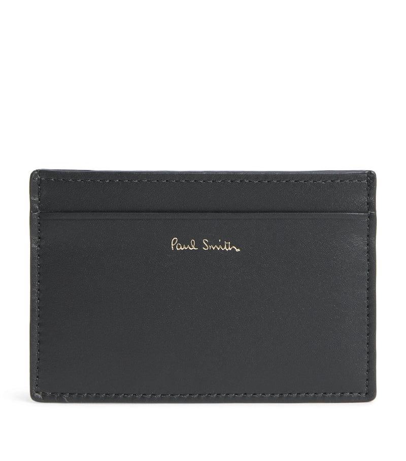 Paul Smith Signature Stripe leather card holder (British brand)