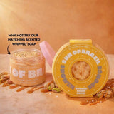 Bomb Cosmetics Sun of Brazil Body Buffer exfoliating sponge (British brand)