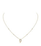 Messika Fiery diamond and yellow gold necklace 0.42ct (British brand)
