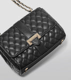 Aspinal of London Lottie leather shoulder bag, imported from the UK