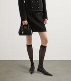 Dolce&Gabbana compact leather top-handle bag, imported from the UK