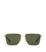 Harrods Bottega Veneta Metal Sunglasses- Buy online at McGrocer