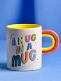 Widdop white Hug In A Mug ceramic mug, imported from the UK