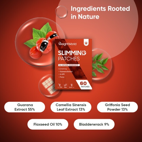 WeightWorld slimming patches with guarana 60 patches, UK version