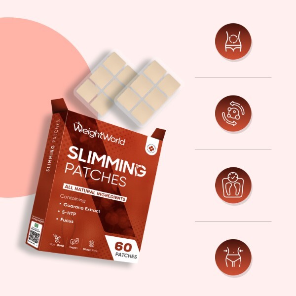 WeightWorld slimming patches with guarana 60 patches, UK version