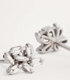 Suzanne Kalan diamond cluster stud earrings, imported from the UK