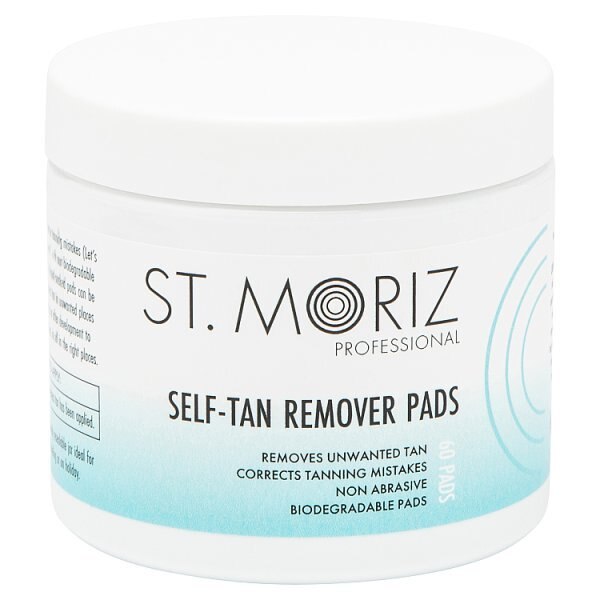 St Moriz Professional Self-Tan Remover Pads 60'S GOODS Superdrug