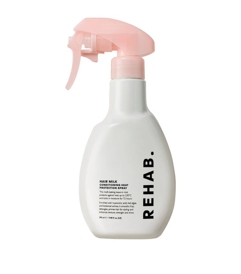 REHAB. Hair Milk Conditioning Heat Protection Spray 290ml, imported from the UK