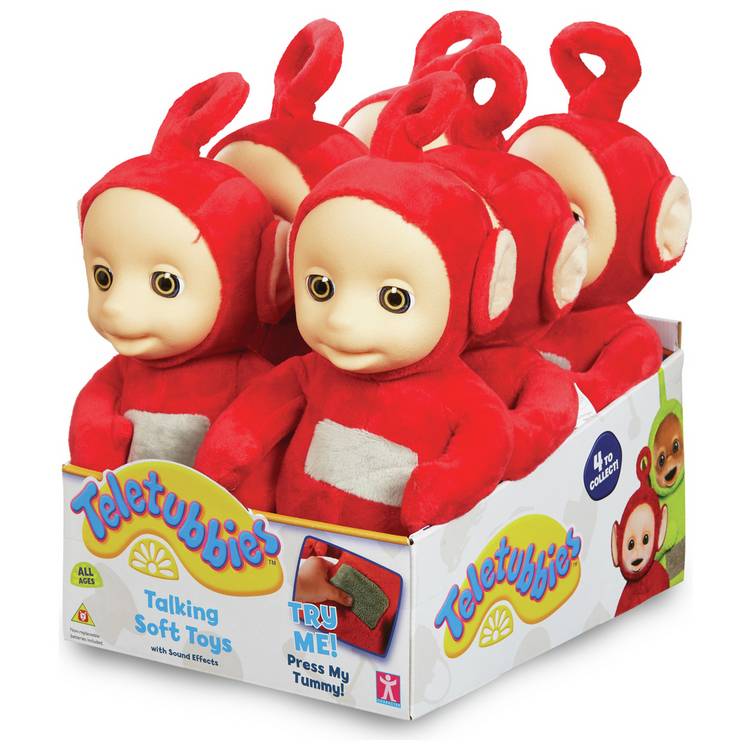 Teletubbies Talking Po soft toy 27cm - British product