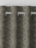 William Morris At Home Iron Grey Marigold velvet curtains, UK version