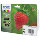 Epson 29 Strawberry ink cartridges multipack, UK version