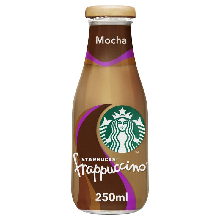 Starbucks Frappuccino Mocha iced coffee 8 x 250ml (British brand)
