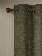 Next William Morris Sage Green Willow Woven Curtains- Buy online at McGrocer