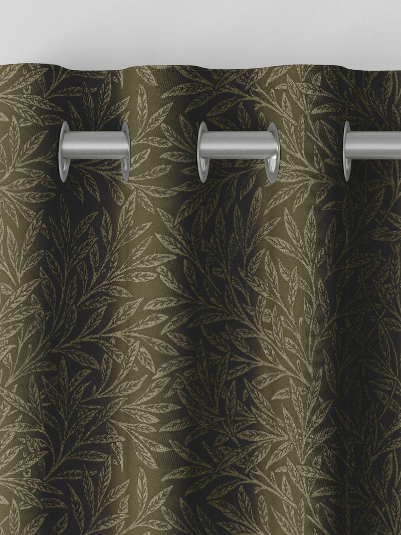 William Morris At Home Willow sage green curtains, UK version