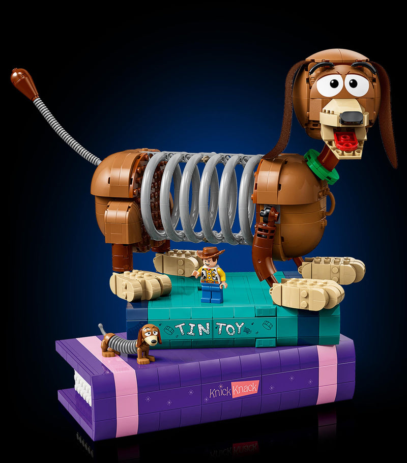 Lego Disney Toy Story Slinky Dog bookends (British brand)