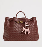 Bottega Veneta intreccio nappa leather elephant charm, UK version