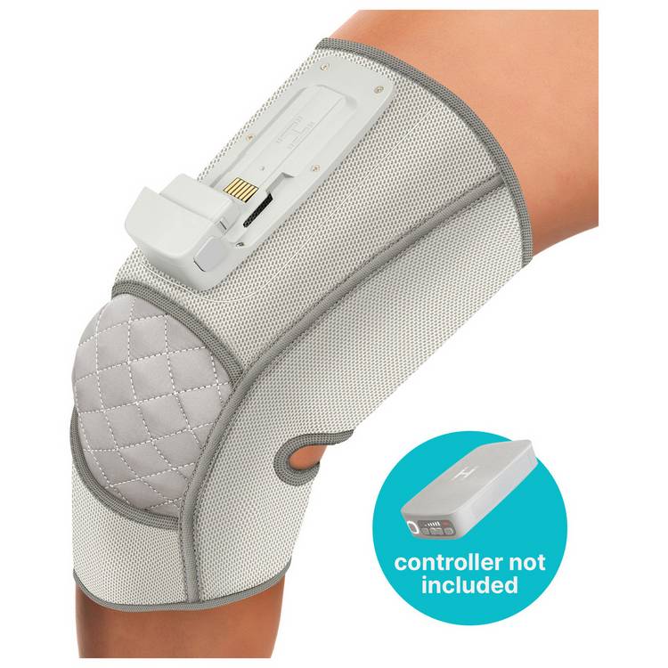 Homedics knee compression massage sleeve adjustable straps (British brand)