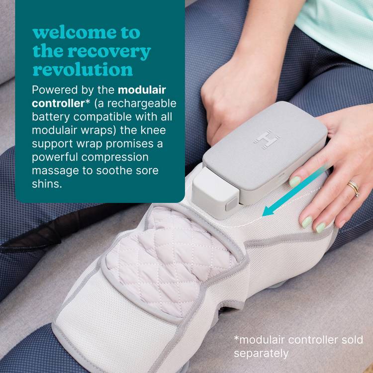Homedics knee compression massage sleeve adjustable straps (British brand)